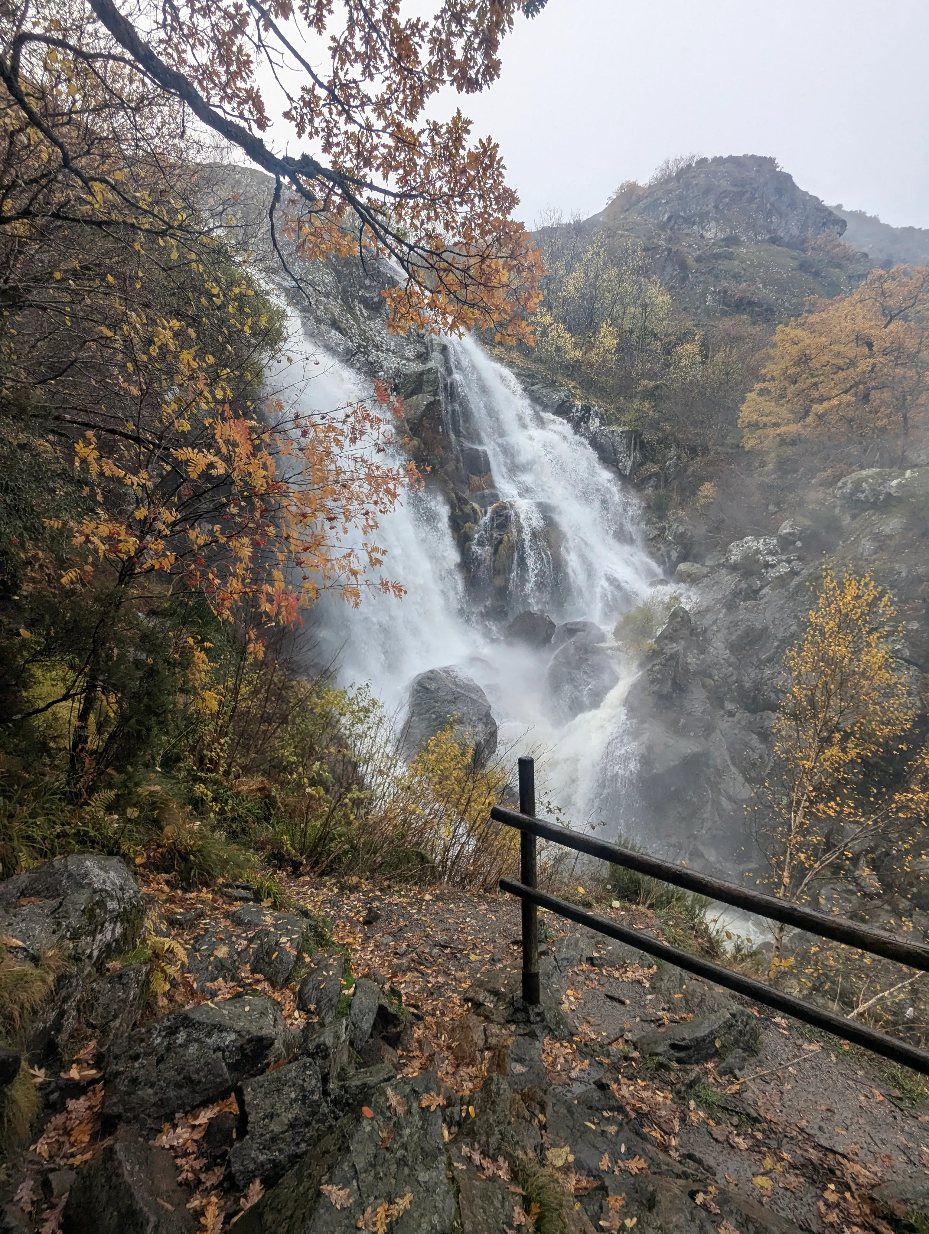 Ruta de la cascada de Sotillo